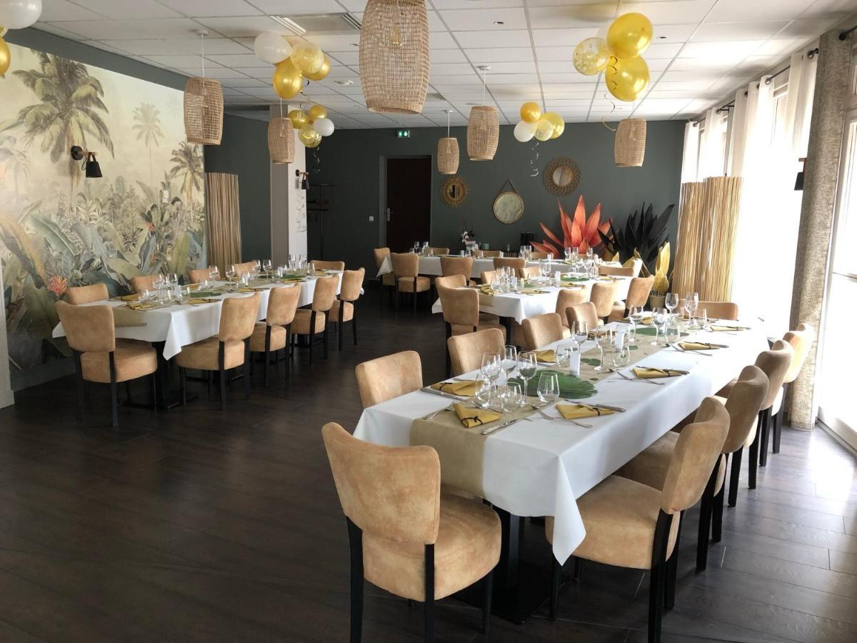 Hotel Restaurant Saint-Benoit Геньон Экстерьер фото